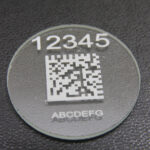 Mit Zusatzwerkstoff können in Glas dauerhafte Beschriftungen eingebracht werden Mit Zusatzwerkstoff können in Glas dauerhafte Beschriftungen eingebracht werden